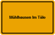 Grundbuchauszug Mühlhausen Im Täle
